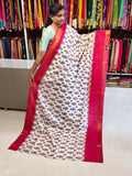 Jute linen saree
