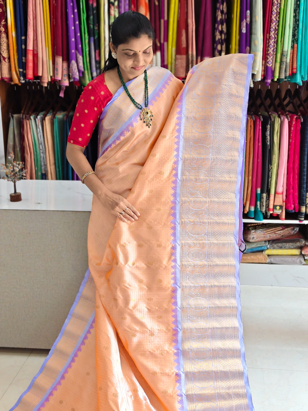 Gadwal pure pattu saree