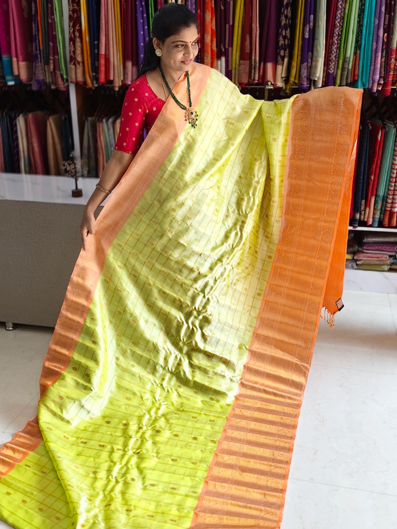 Gadwal pure pattu saree