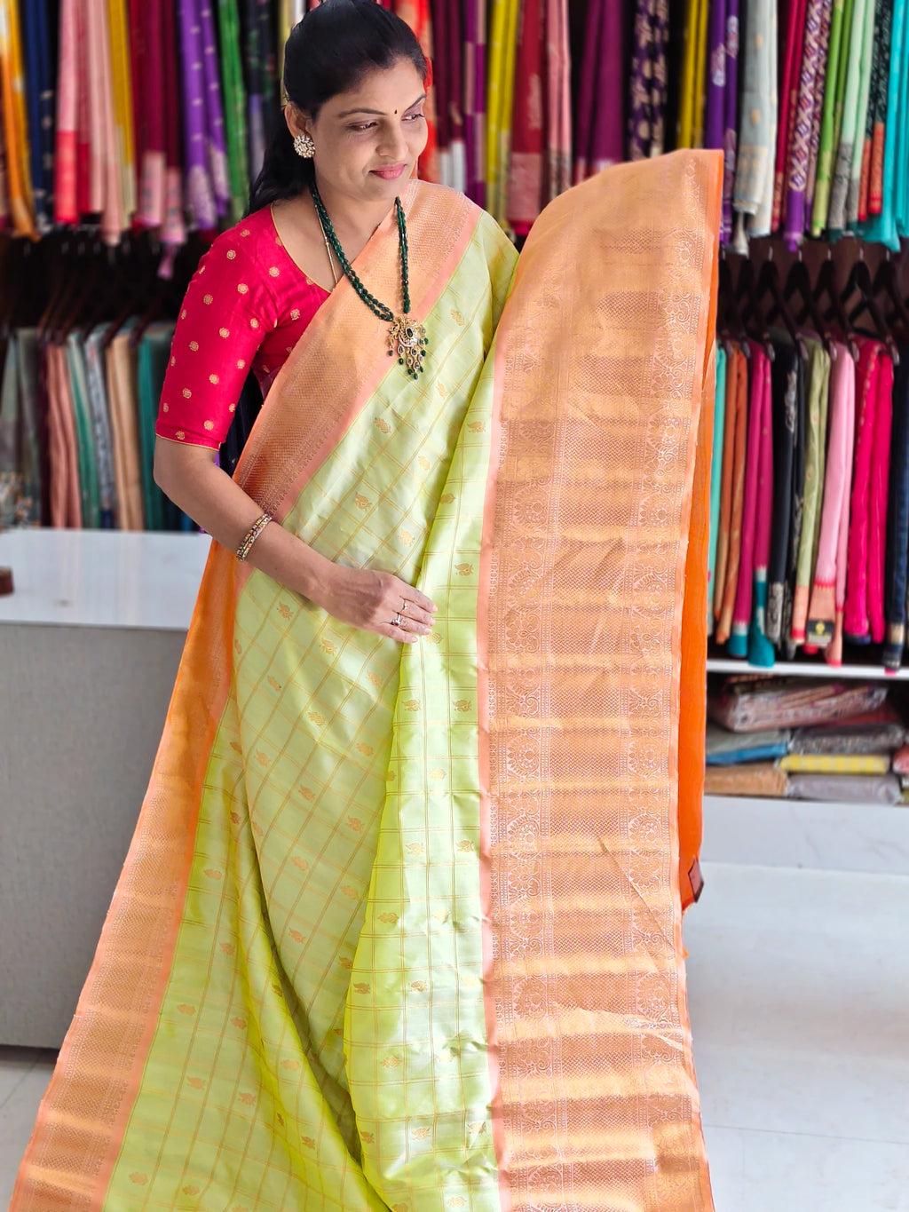 Gadwal pure pattu saree