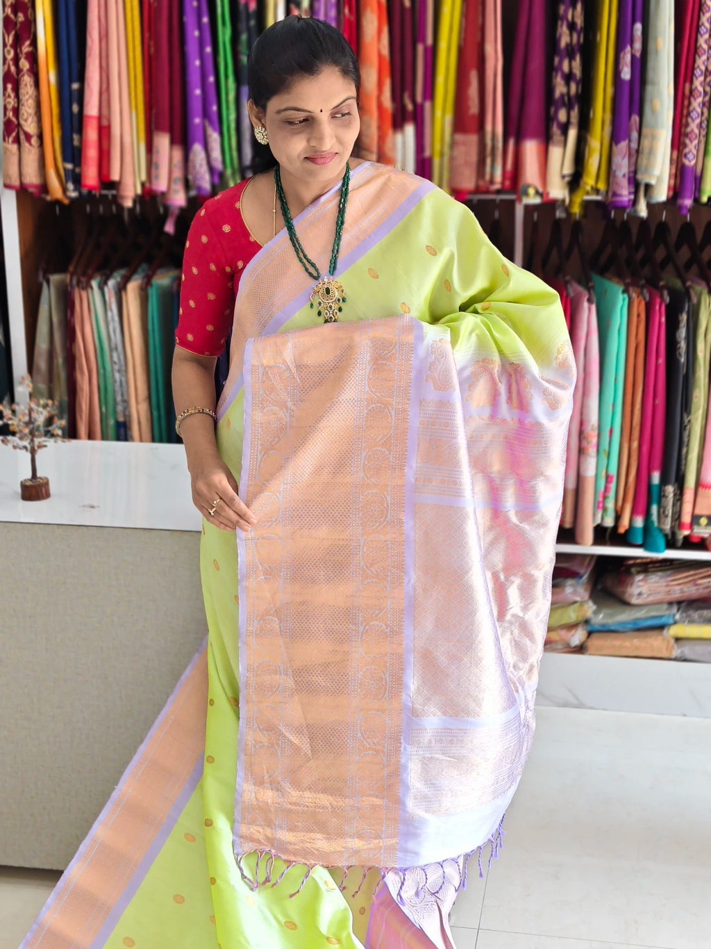 Gadwal pure pattu saree