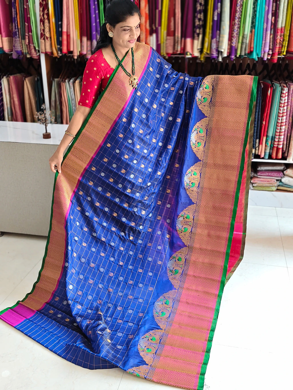 Gadwal pure pattu saree
