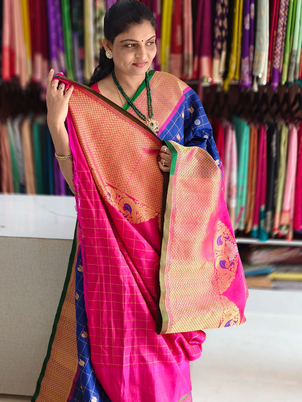 Gadwal pure pattu saree