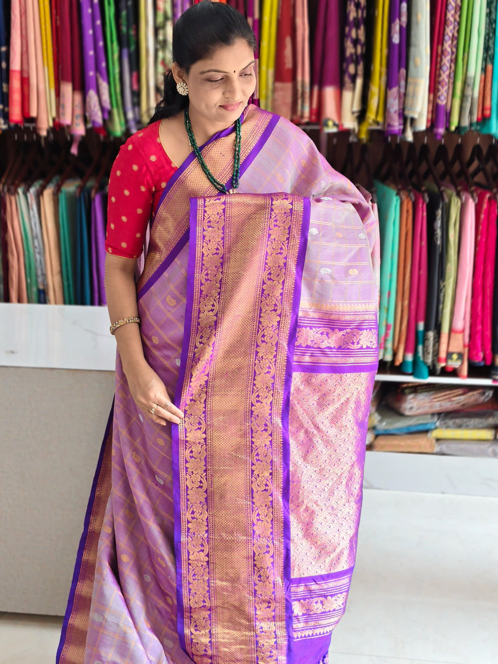 Gadwal pure pattu saree