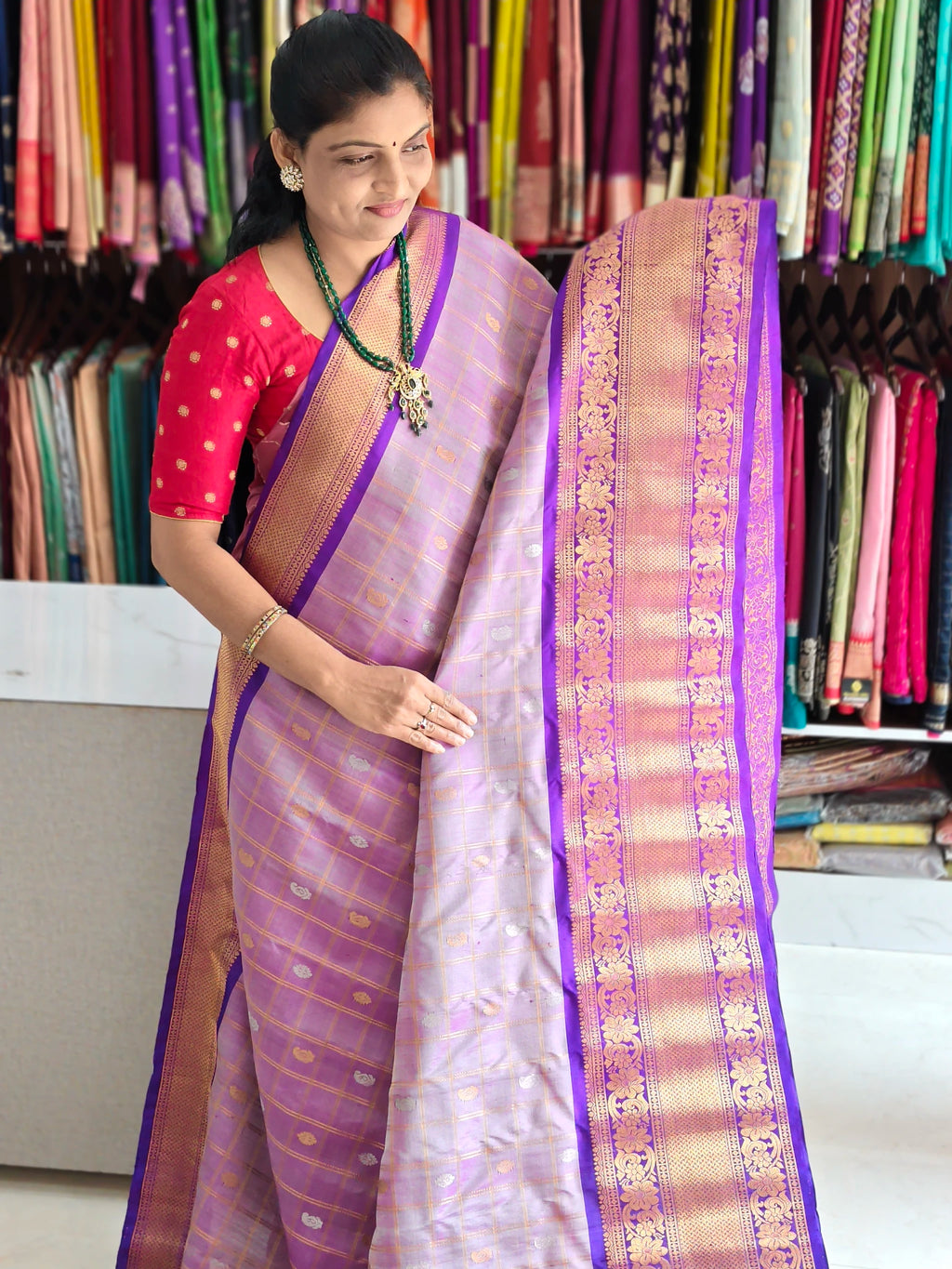 Gadwal pure pattu saree