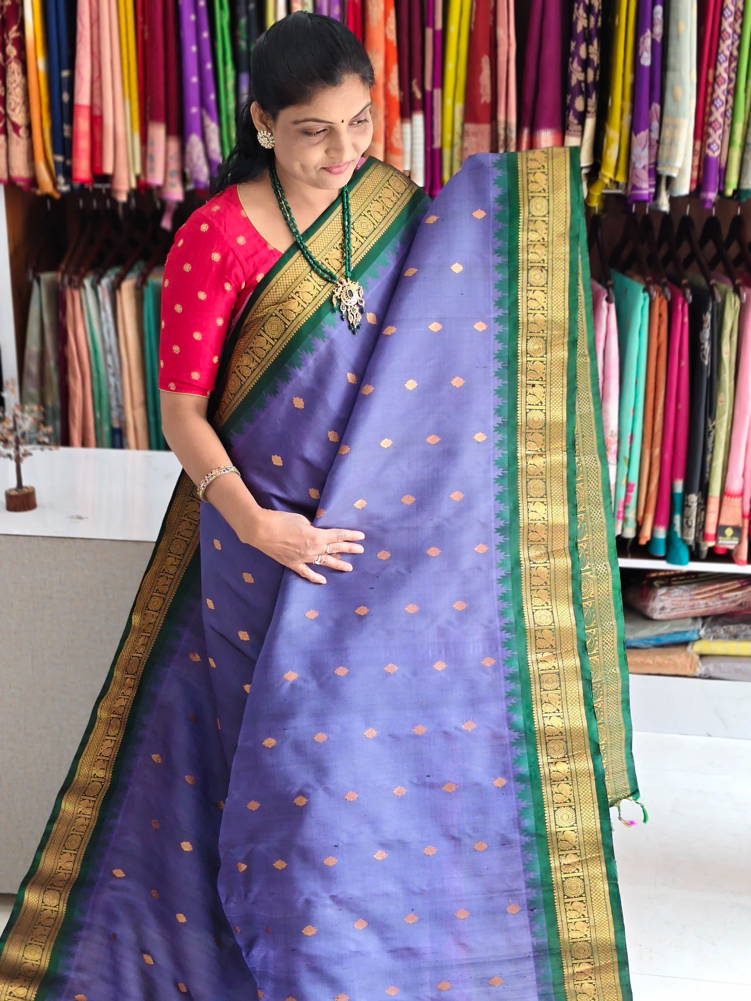 Gadwal pure pattu saree