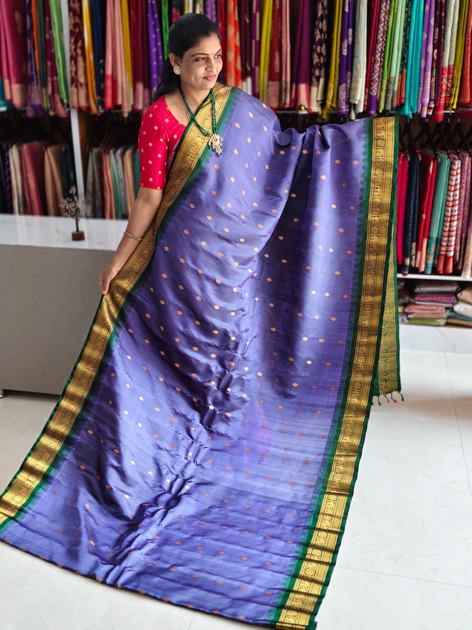 Gadwal pure pattu saree