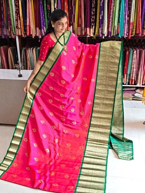 Gadwal pure pattu saree