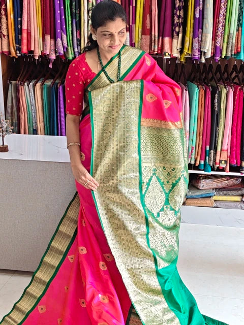 Gadwal pure pattu saree