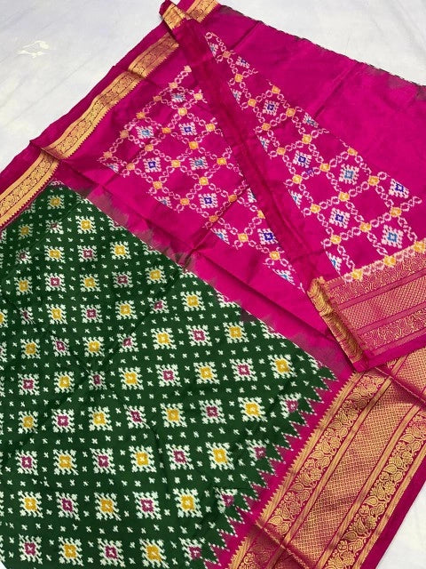 Pochampally pure kanchi boarder pattu saree