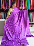 Tussar georgette saree