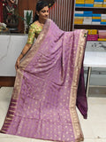 Tissue georgette saree