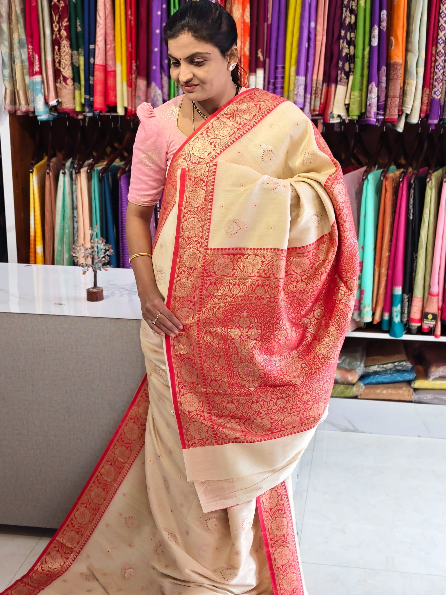 Kathan Banarasi saree