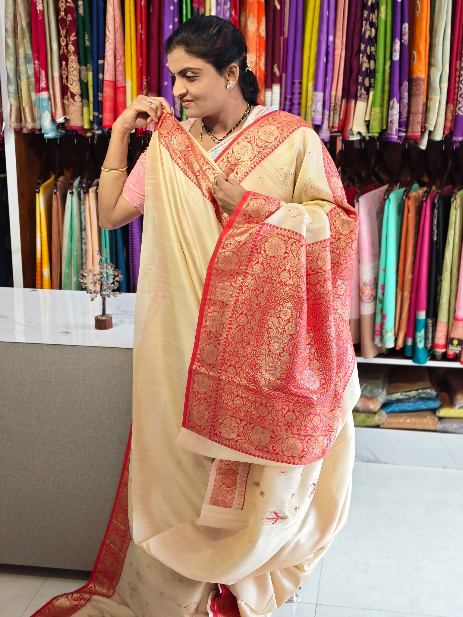 Kathan Banarasi saree