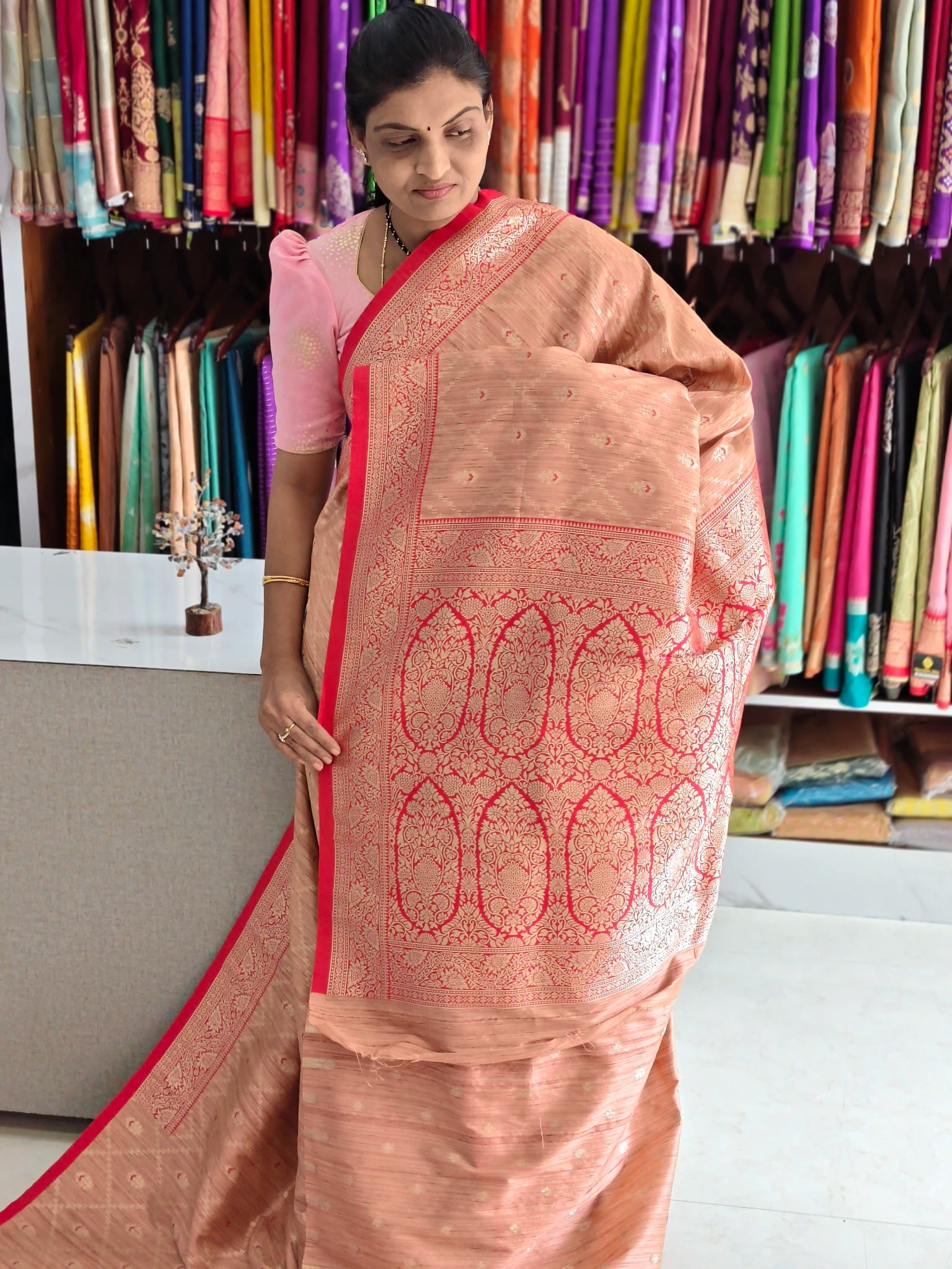 Kathan Banarasi saree