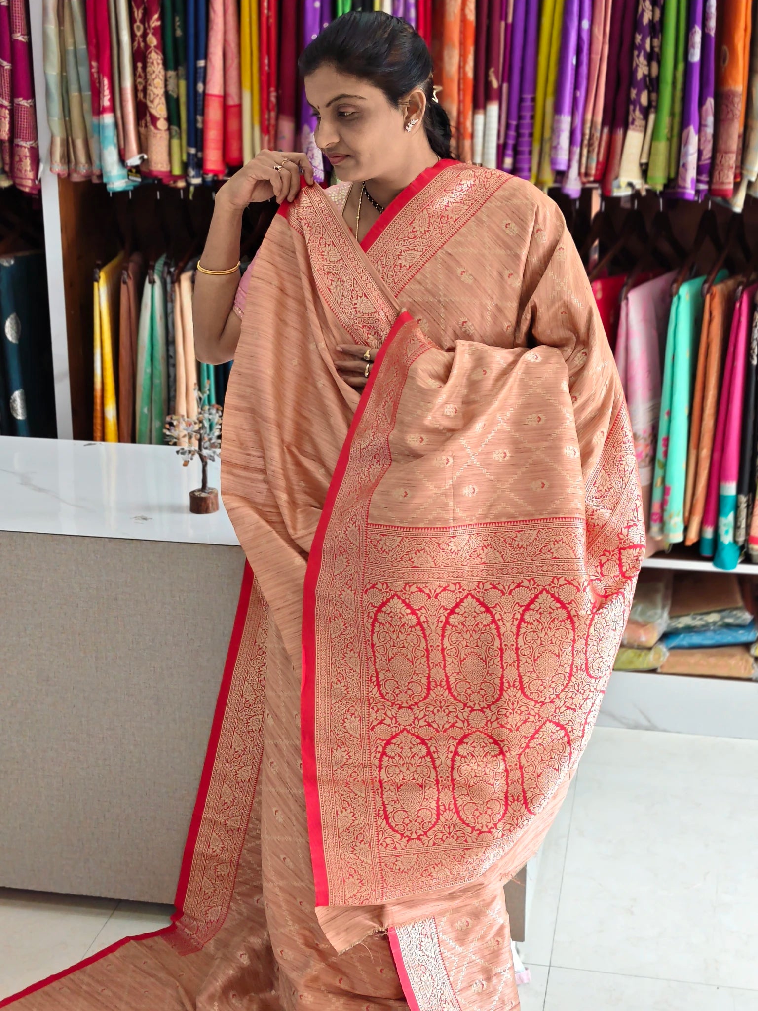 Kathan Banarasi saree