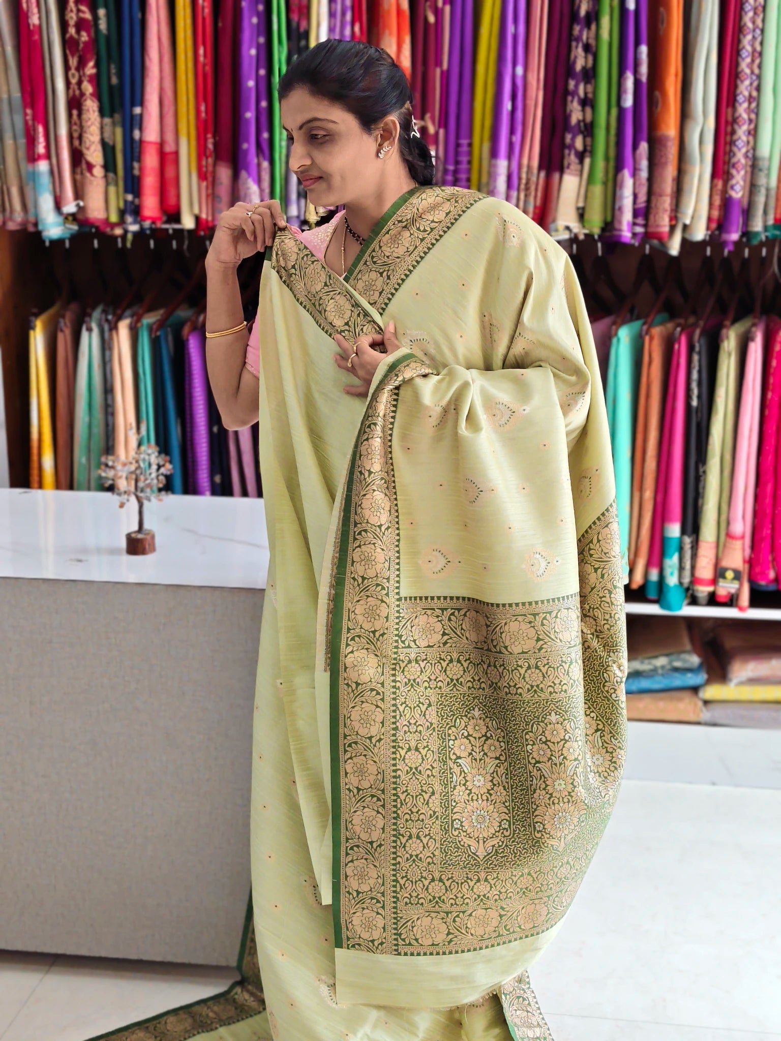 Kathan Banarasi saree