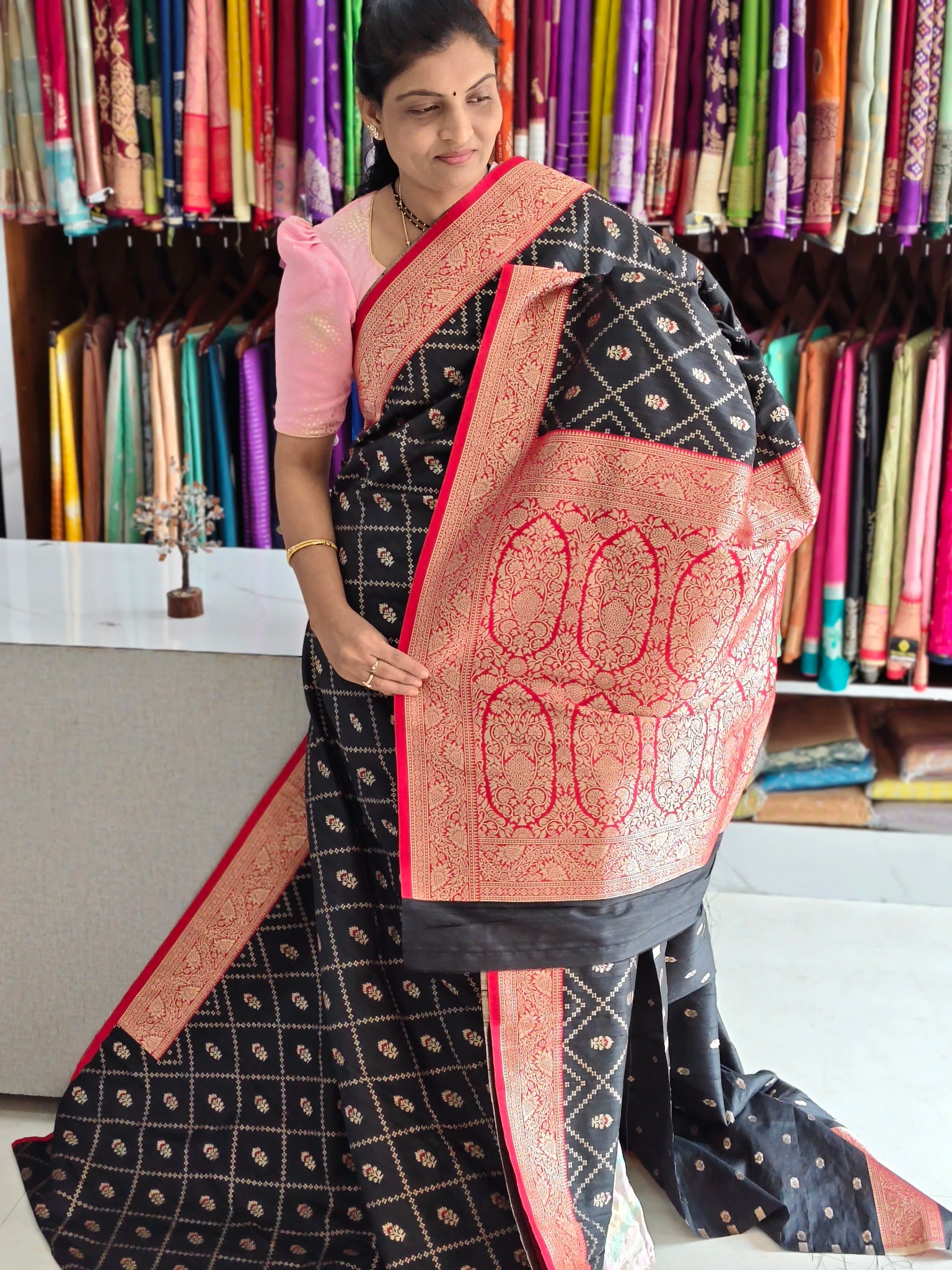 Kathan Banarasi saree