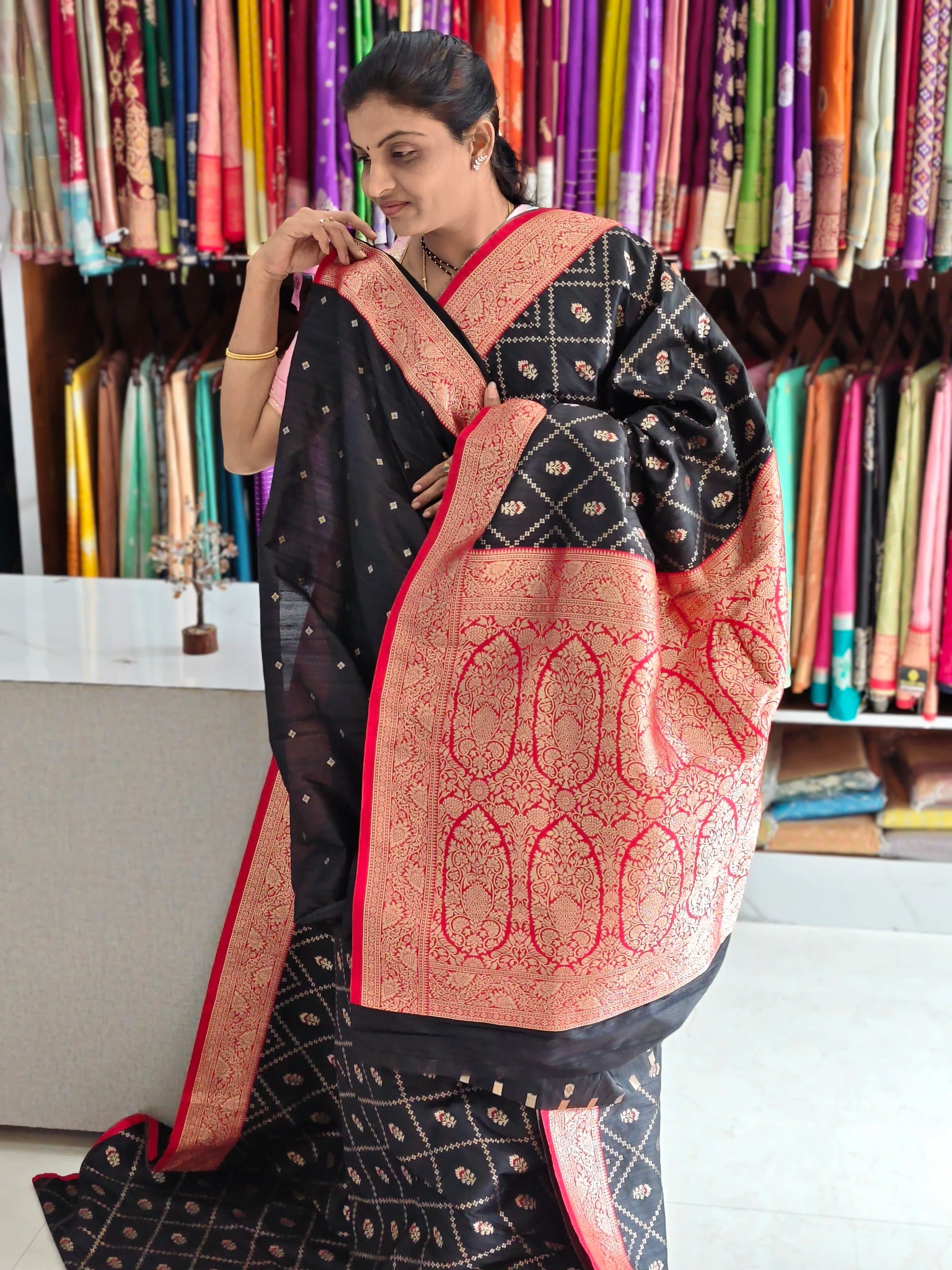 Kathan Banarasi saree