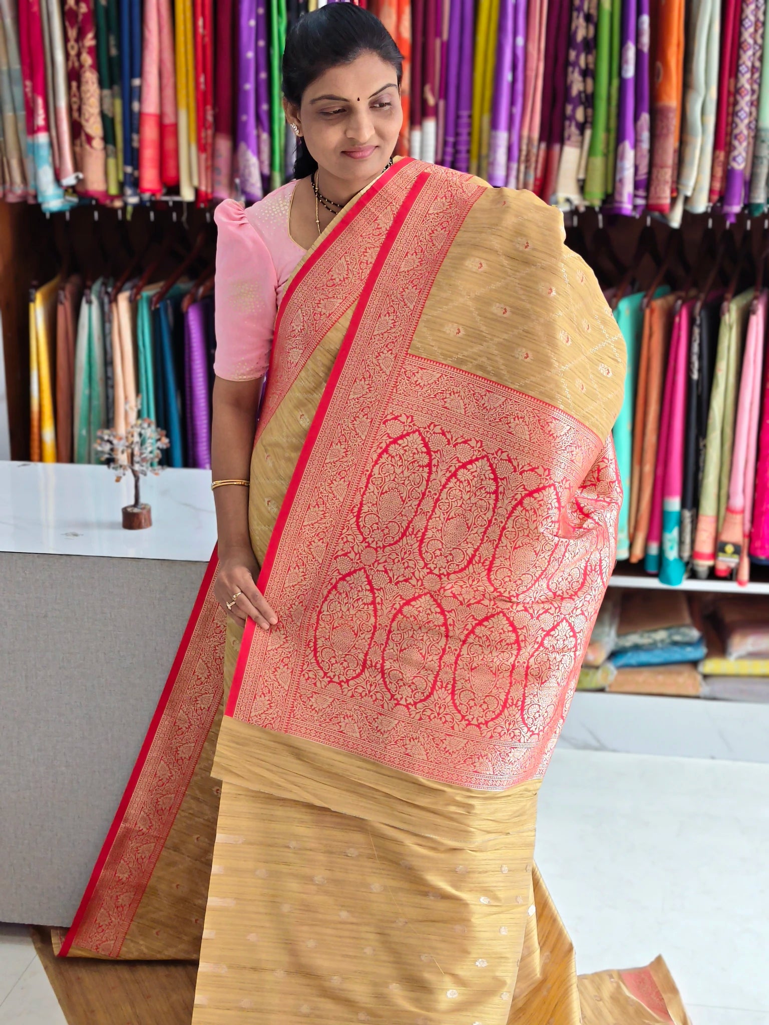 Kathan Banarasi saree