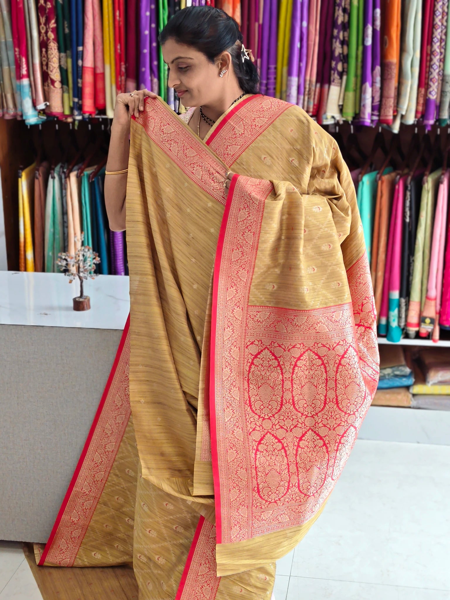 Kathan Banarasi saree