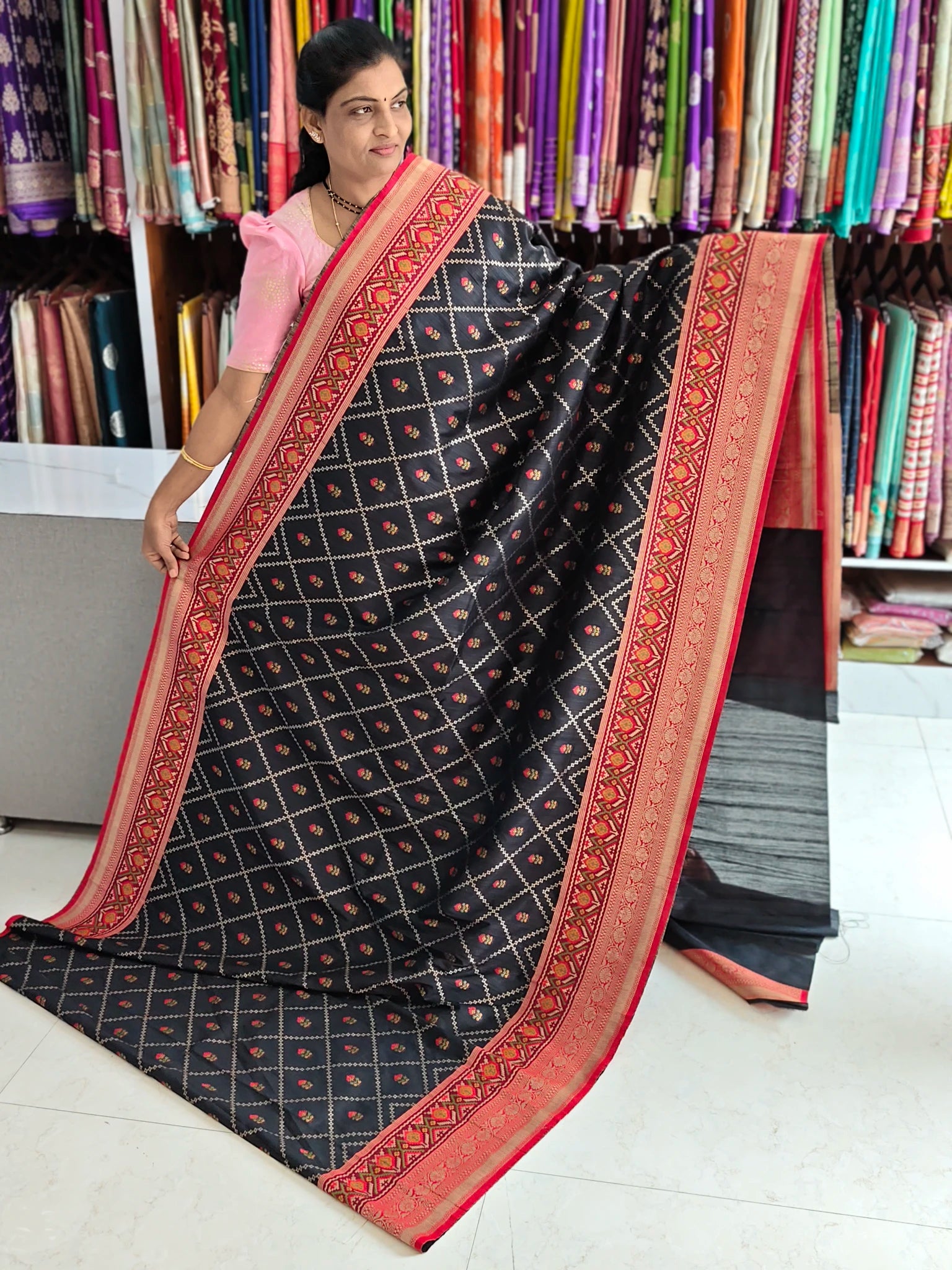Kathan Banarasi saree
