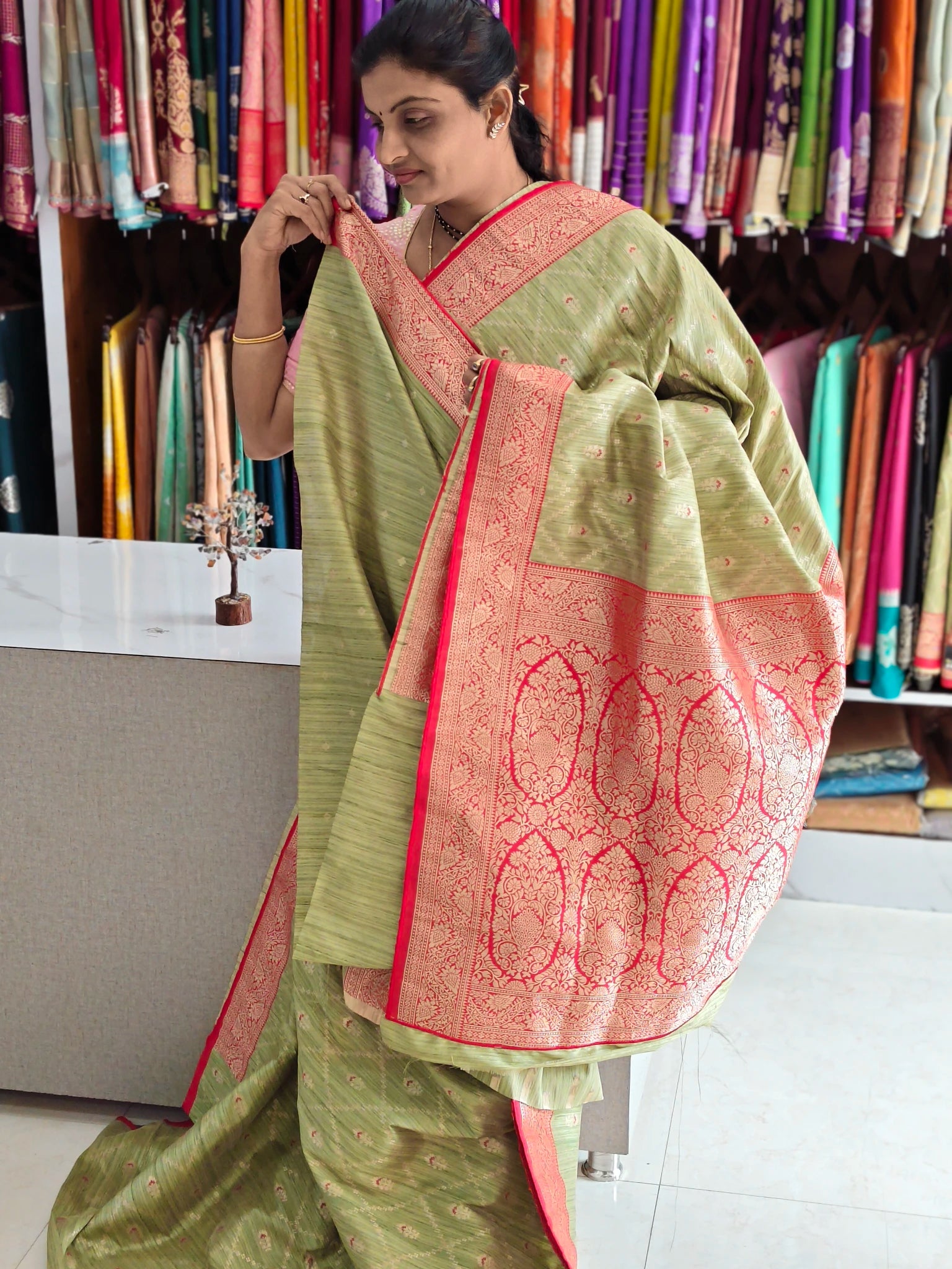 Kathan Banarasi saree