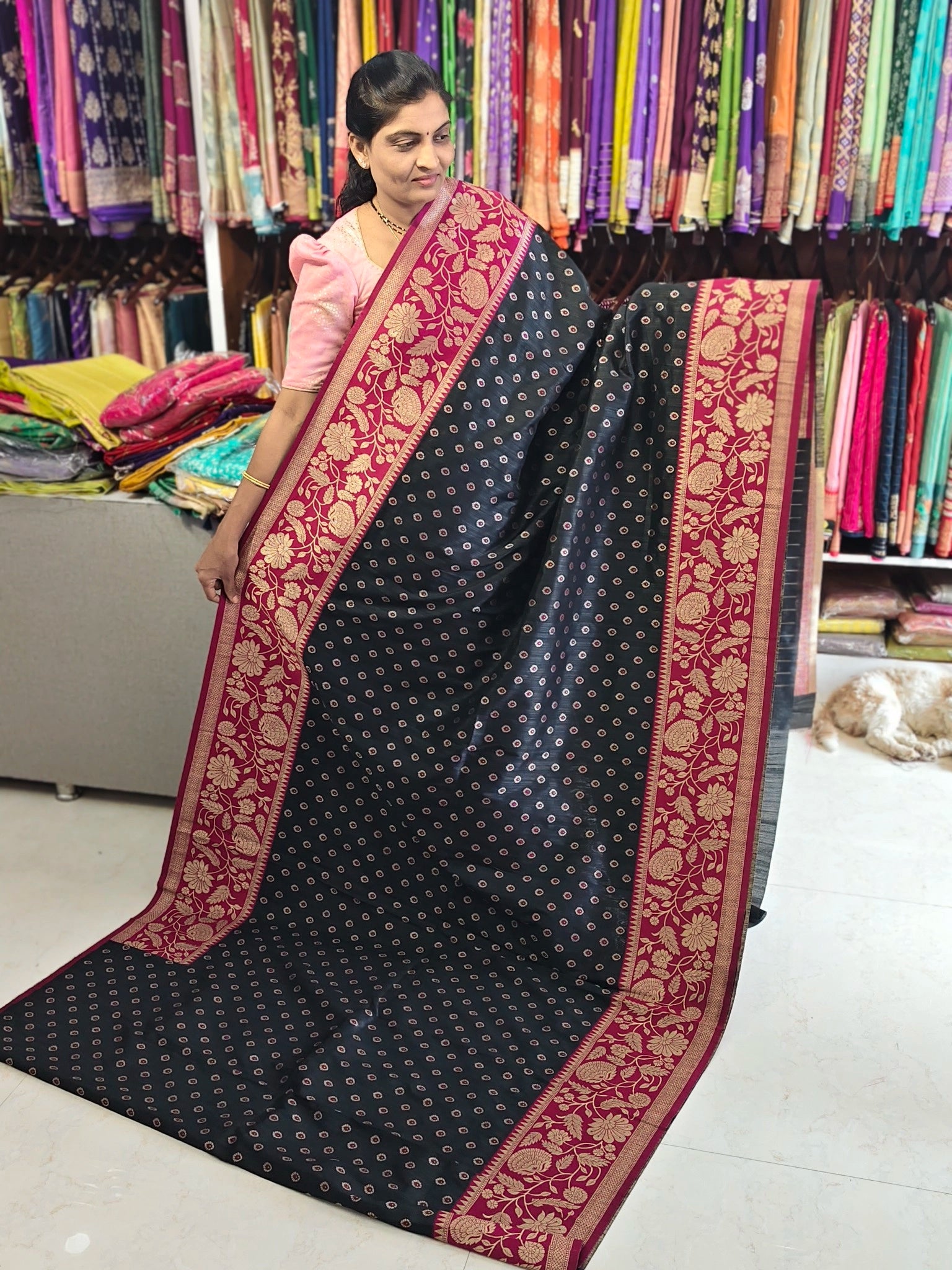 Kathan Banarasi saree