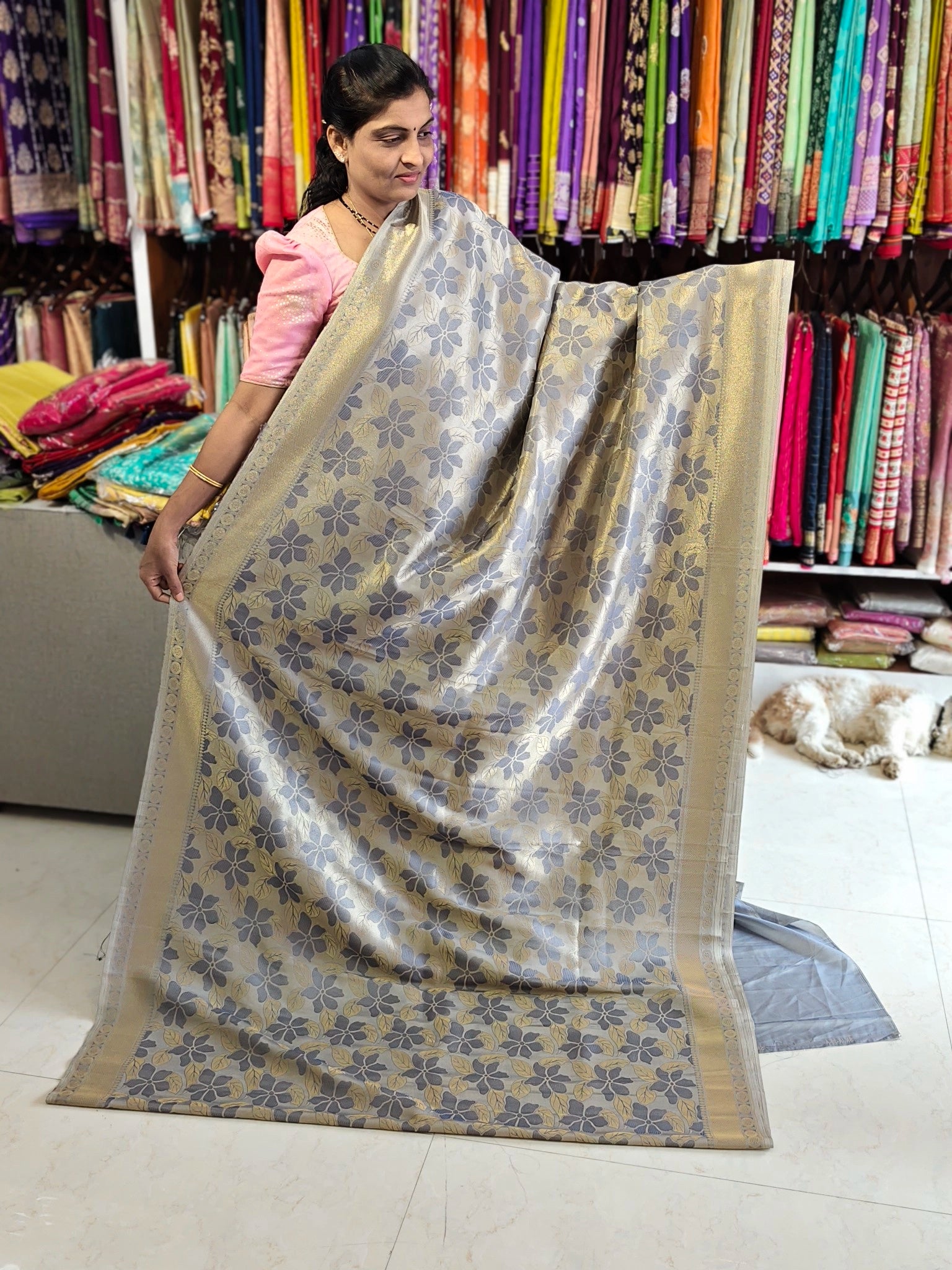 Kathan Banarasi saree