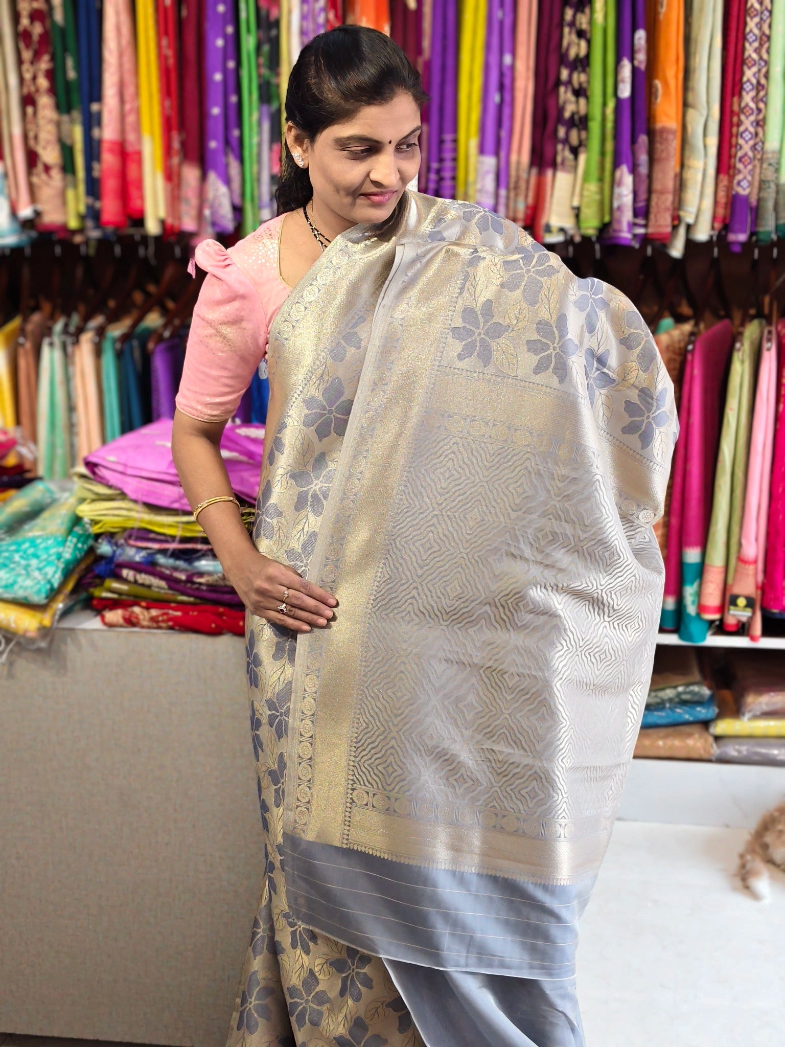 Kathan Banarasi saree