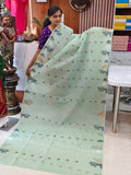 Jute jamdhani saree