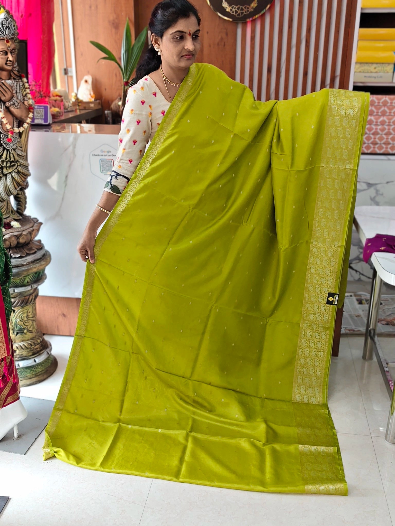 Chinon georgette saree