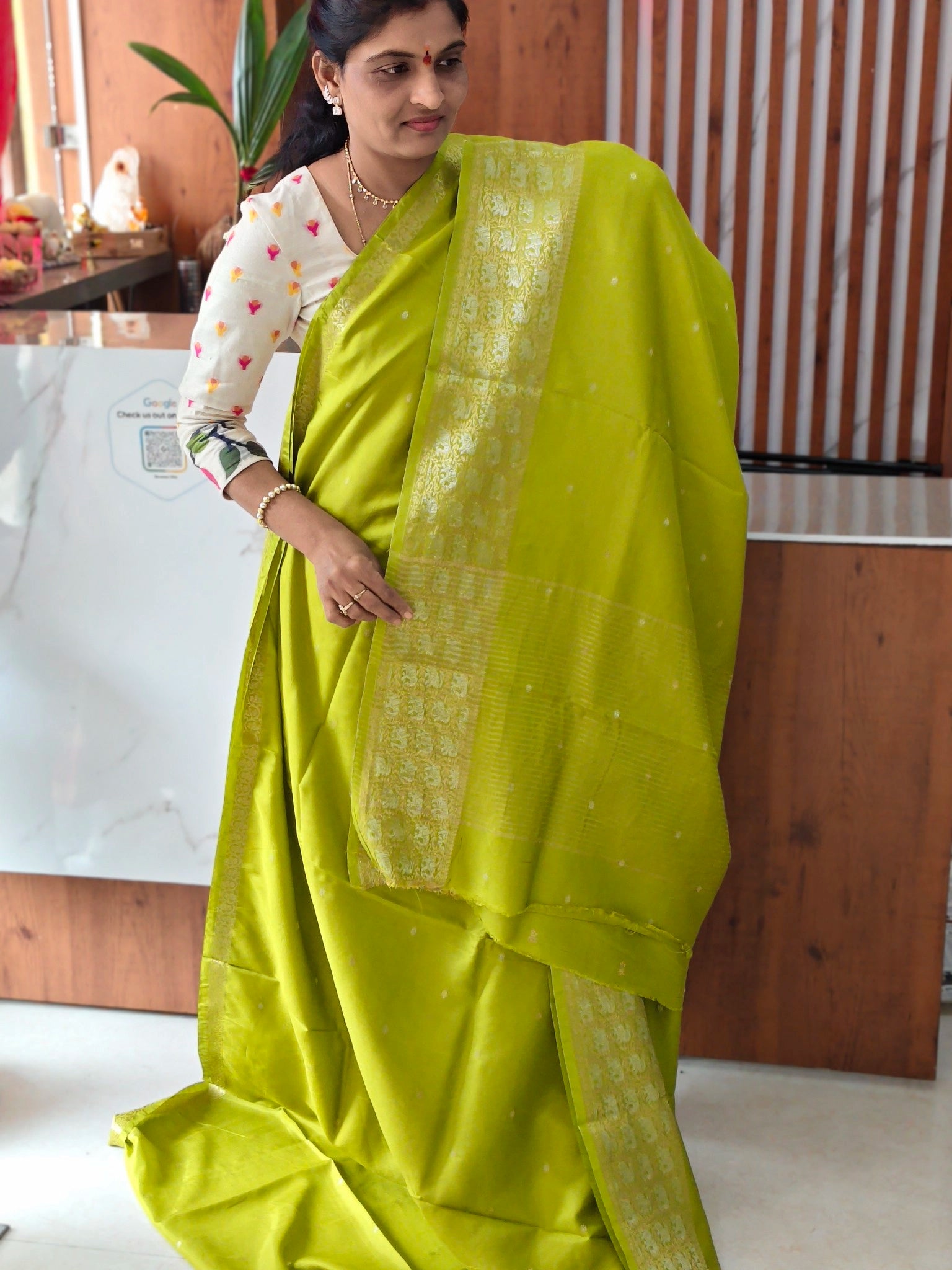 Chinon georgette saree