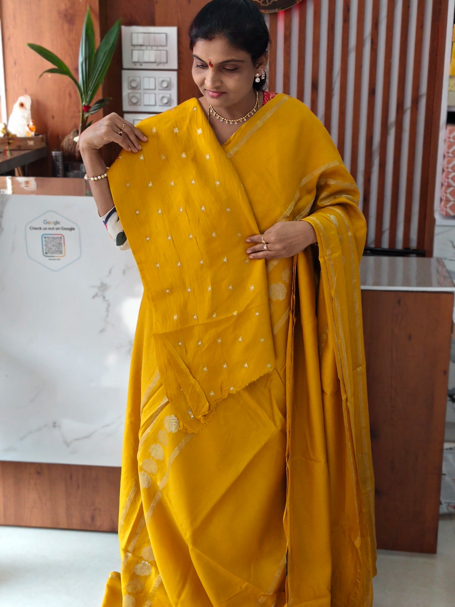 Chinon georgette saree