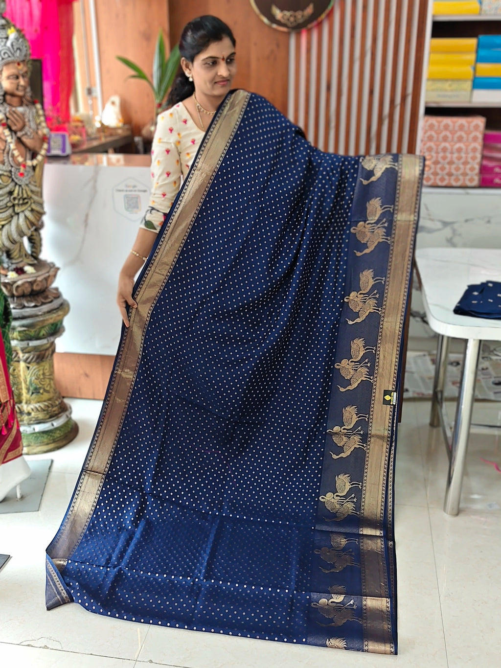 Chinon georgette saree