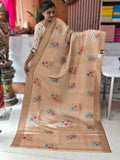Satin Banarasi saree