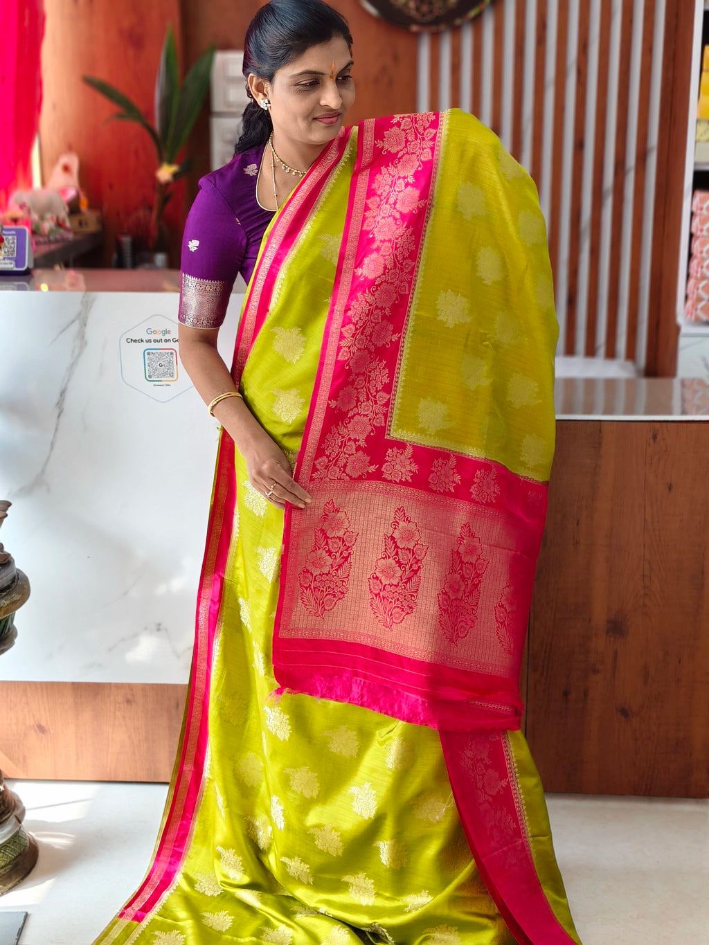 Chinon georgette saree