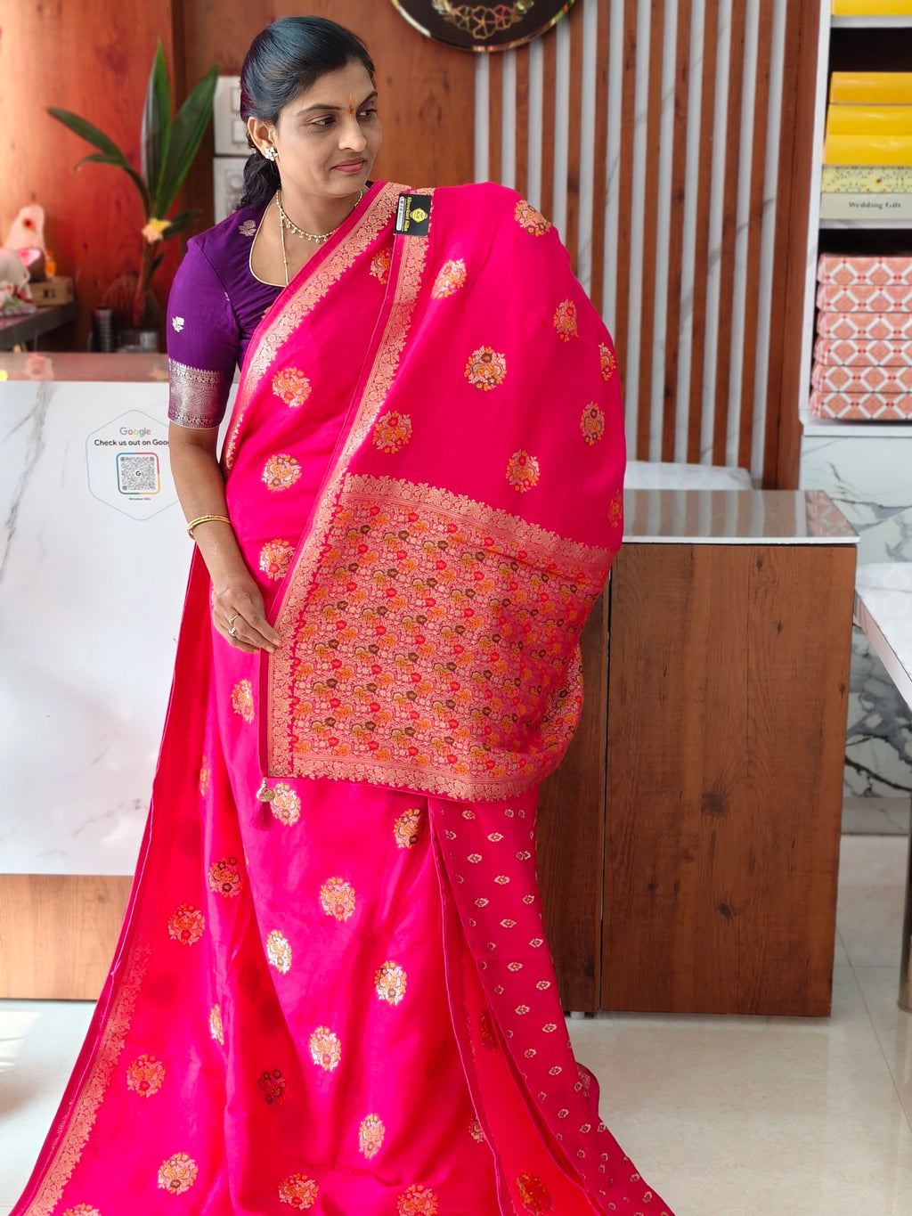 Chinon georgette saree