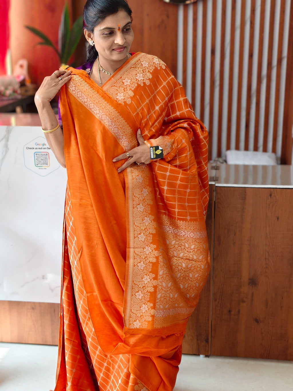 Chinon georgette saree
