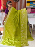 Chinon georgette saree