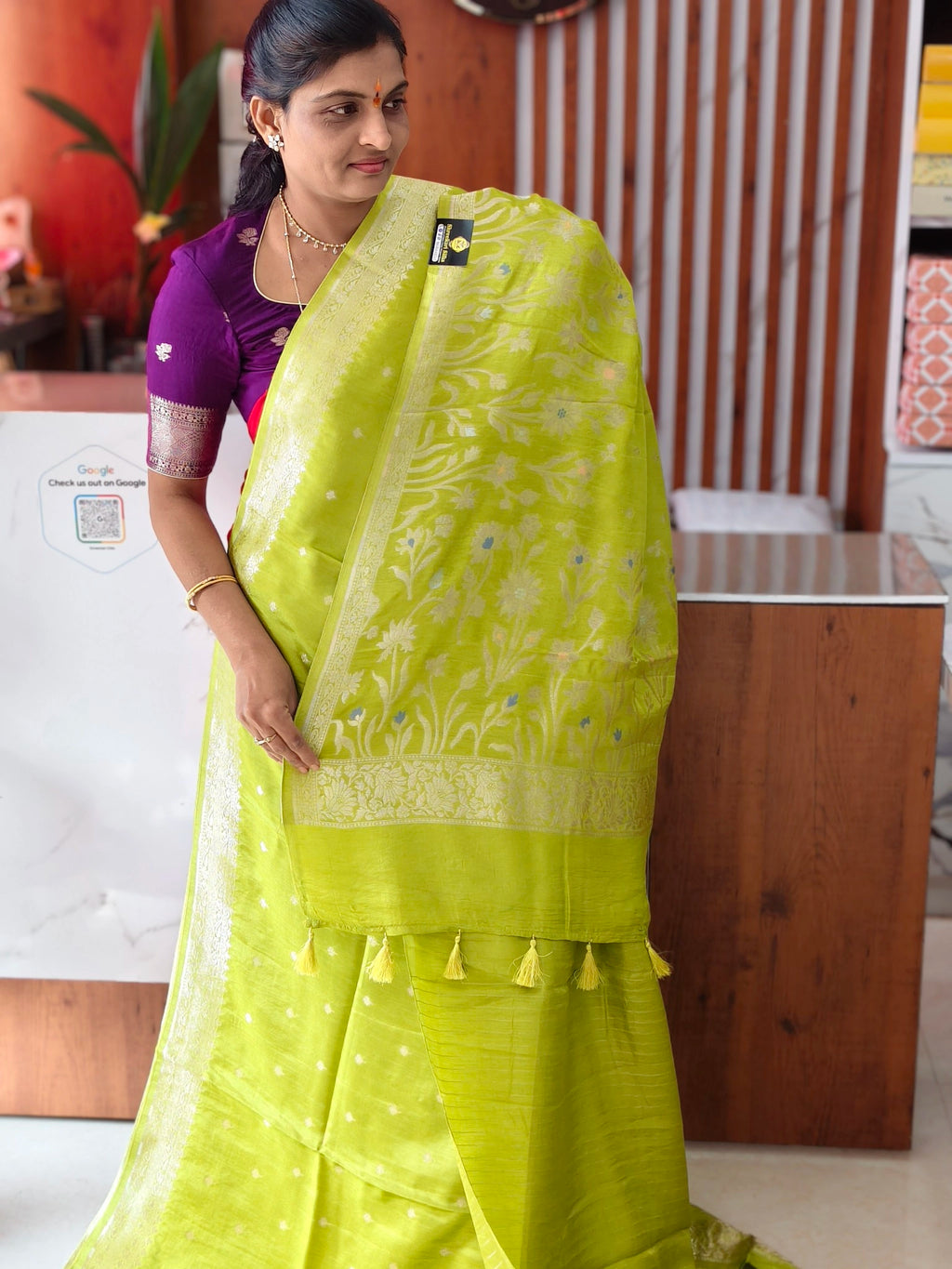 Chinon georgette saree