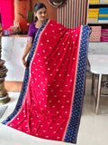 Green mango saree