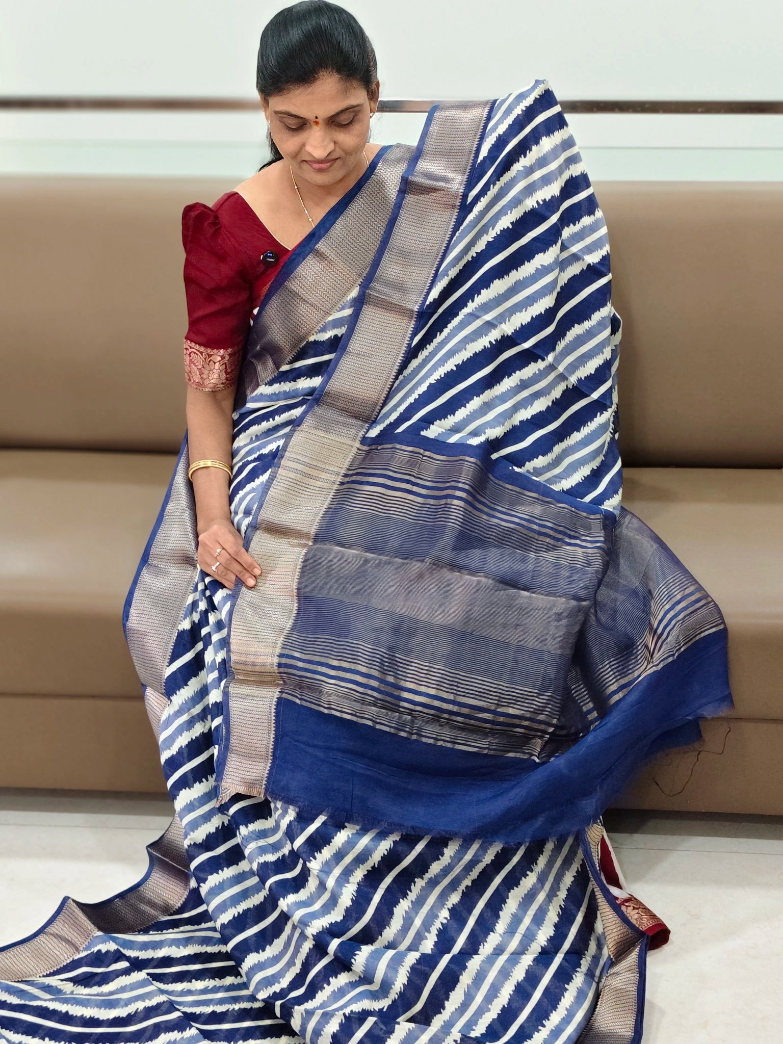 Binny Crepe saree