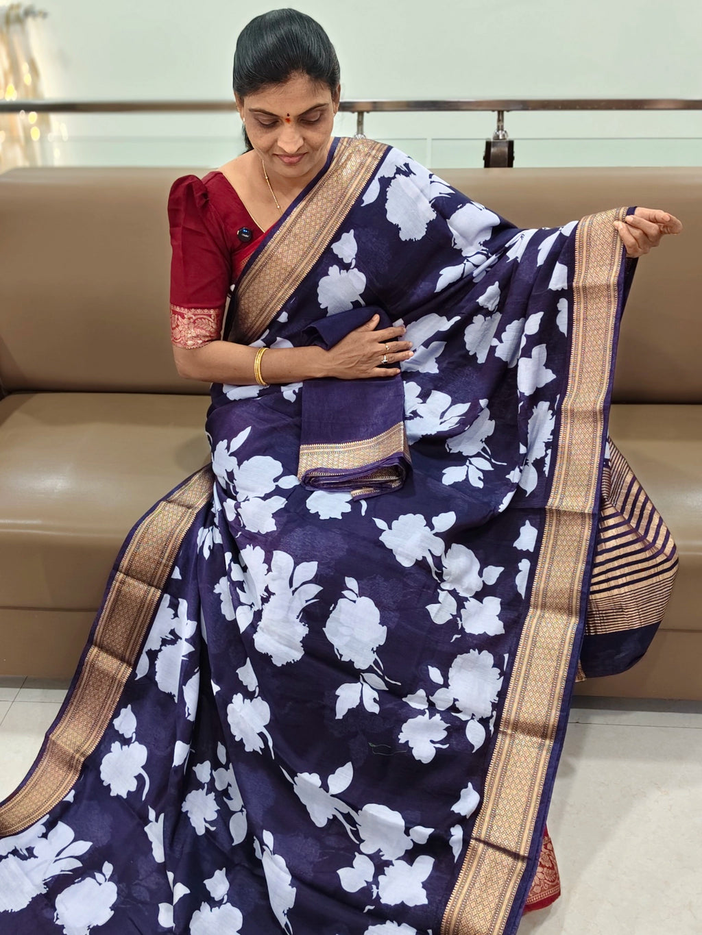 Binny Crepe saree