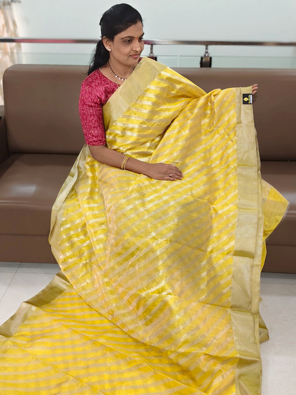 Chanderi Pattu saree