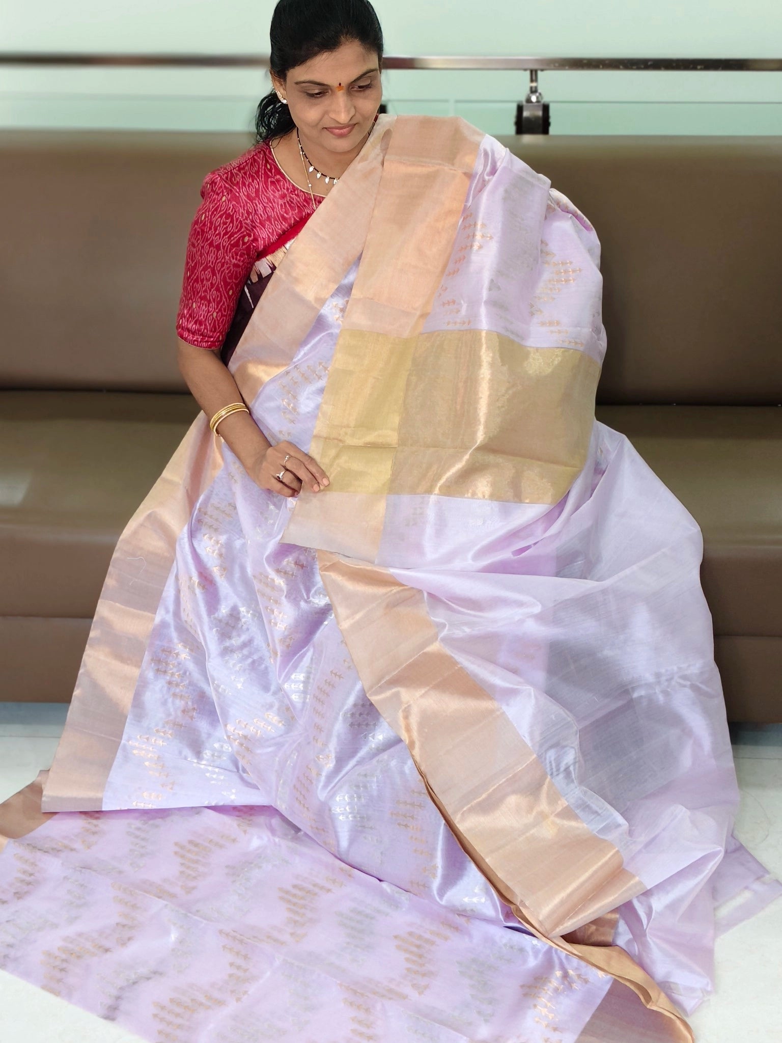 Chanderi Pattu saree