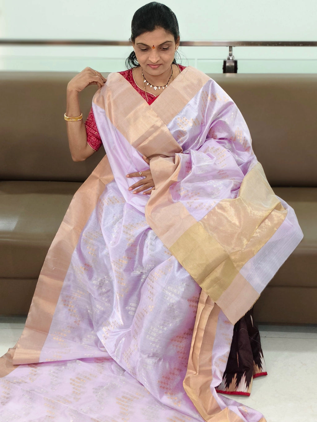 Chanderi Pattu saree