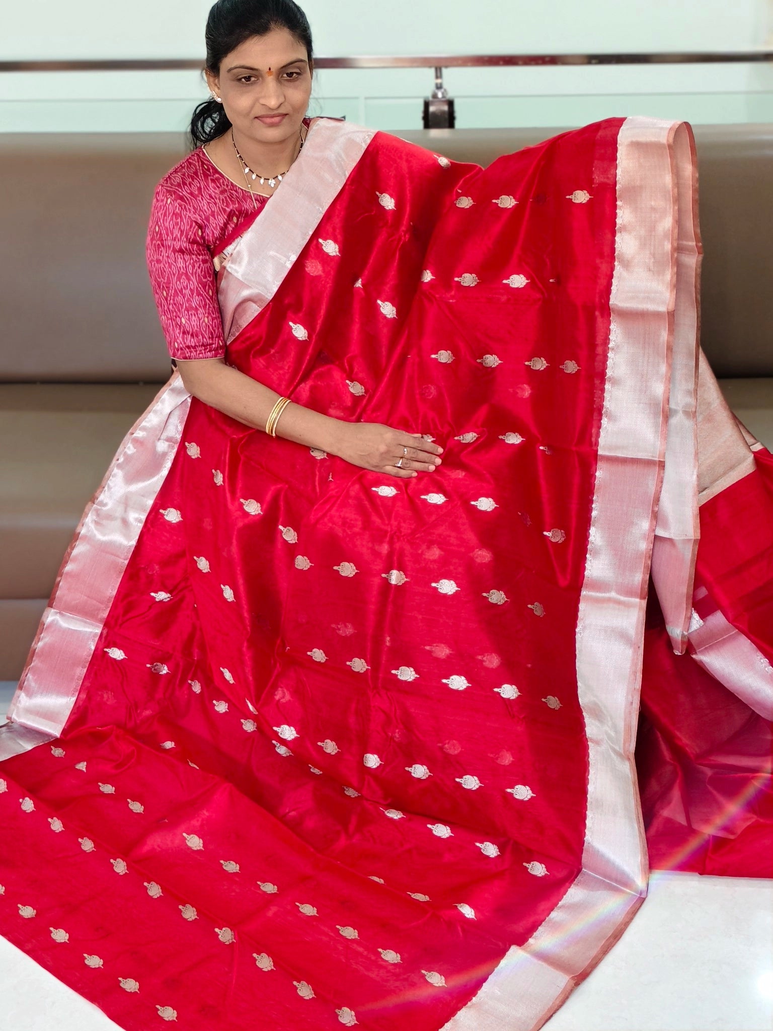 Chanderi Pattu saree