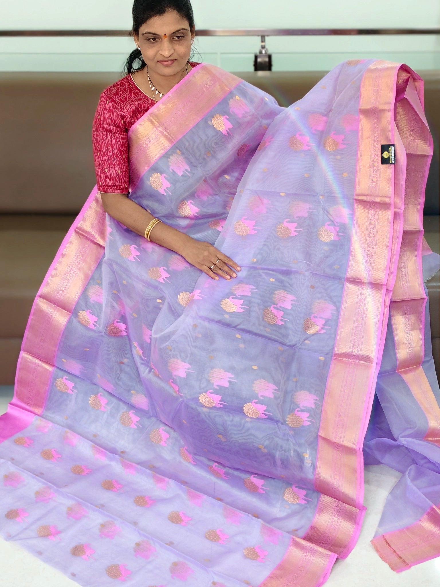 Chanderi Pattu saree