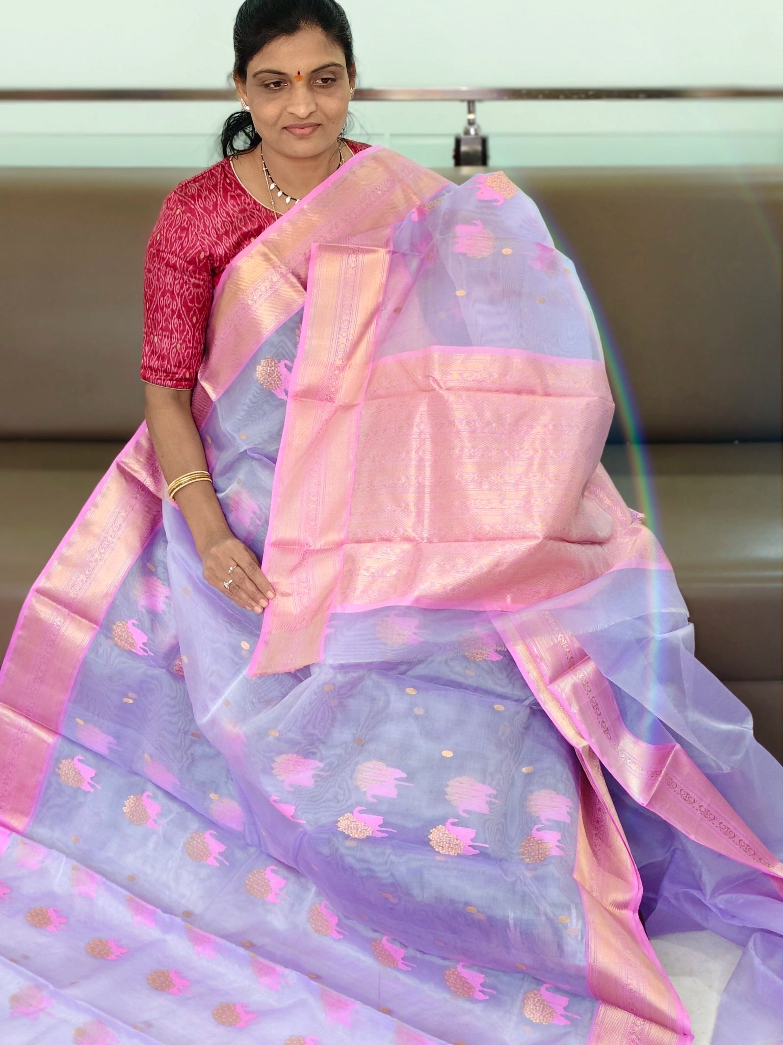 Chanderi Pattu saree